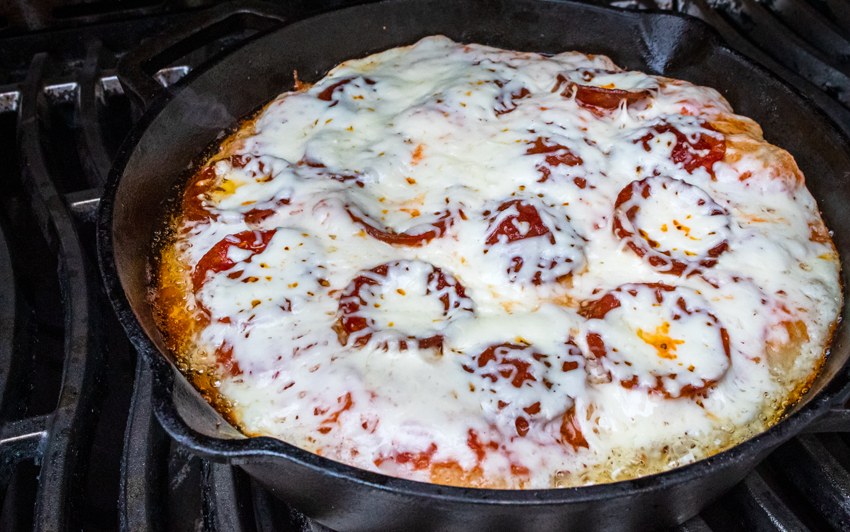 Recipe Blog - Cast Iron Pan Pizza - grill1