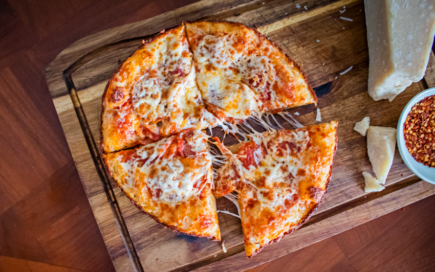 Recipe Blog - Cast Iron Pan Pizza - Slice2
