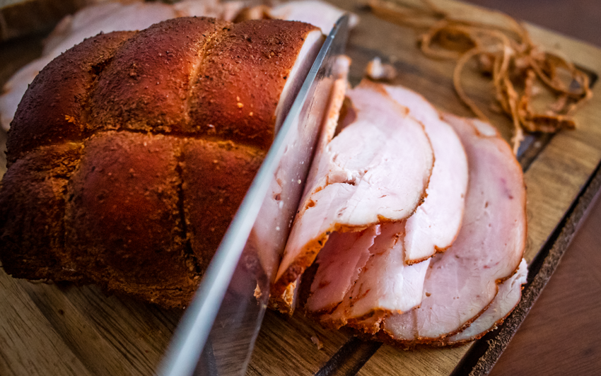 Recipe Blog - Smoked Turkey Breast - slice