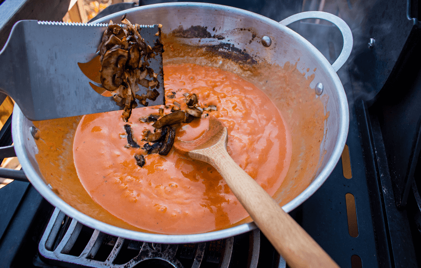 Recipe Blog - Mushroom Pasta - Grill3