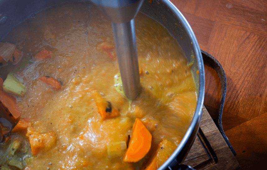 Recipe Blog - Carrot Soup - Blend