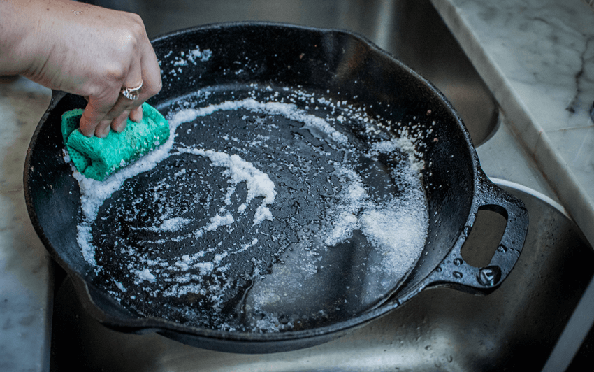 How to Clean a Cast Iron Griddle