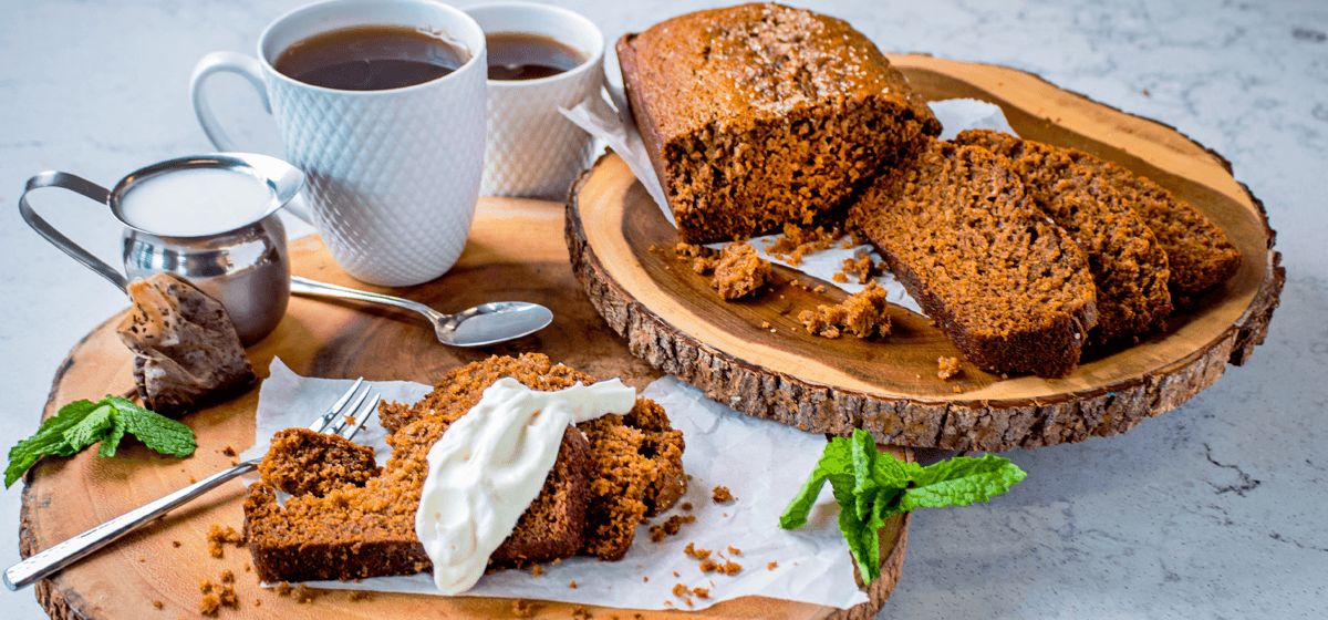 Vegan ginger loaf cake recipe | BBC Good Food