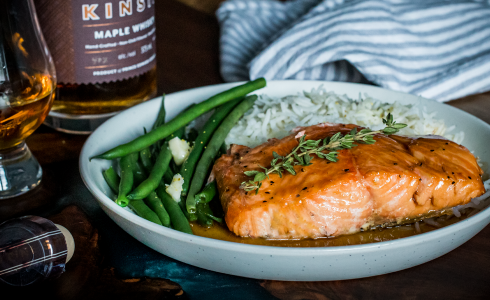 Recipe Blog - Feature - Maple Whisky Salmon